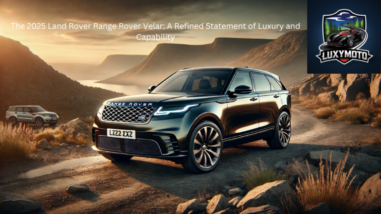 The 2025 Land Rover Range Rover Velar: A Refined Statement of Luxury and Capability